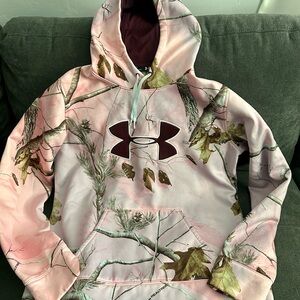 Under Armour Women's Realtree AP Pink Camo Hoodie